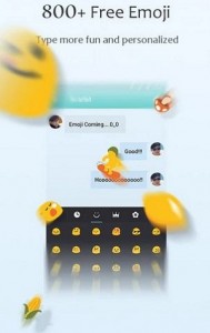 Go Keyboard Emoji app for Android