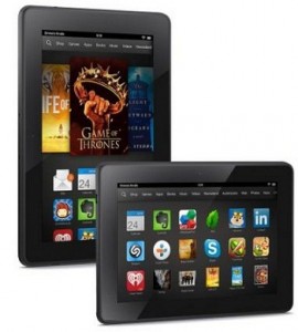 Kindle Fire HDX 7 tablet