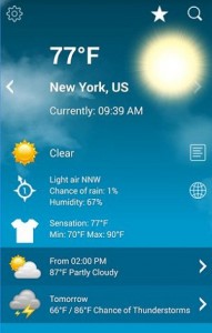 Weather XL PRO app for Android