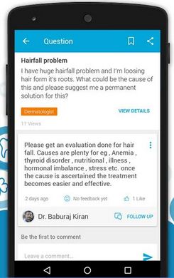 Practo health app for android