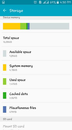 How to free up space on android