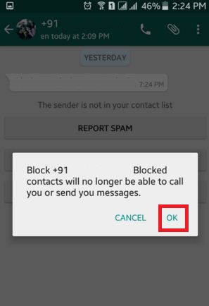 Whatsapp on block how someone What Happens
