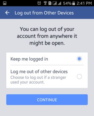 How To Reset Forgotten Facebook Password Using Android App Bestusefultips
