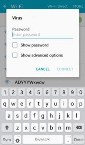 How to change wifi password on android lollipop