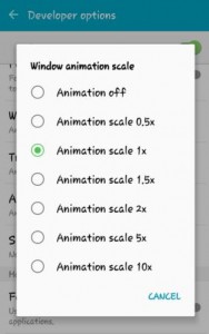 How to change window animations on android lollipop
