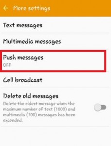 Tap on push messages on android lollipop