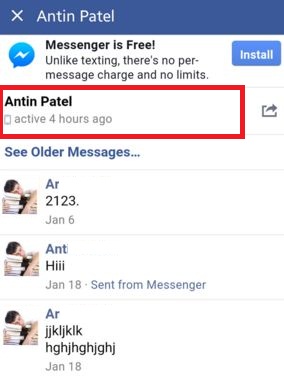 How To Check Last Online Time On Facebook App Android Bestusefultips