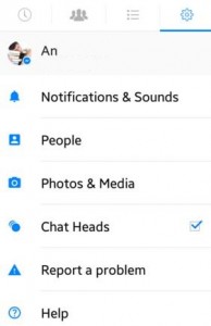 How to disable chat heads on facebook messenger app