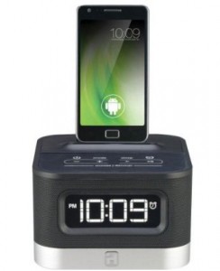 iHome android charging dock with speakers 2016