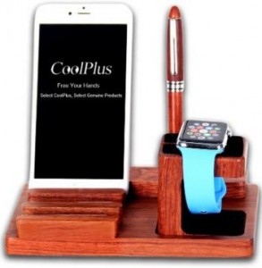 CoolPlus wooden dock station for android