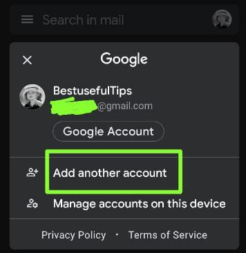 How To Add Account to Gmail App On Android Phone or Tablets