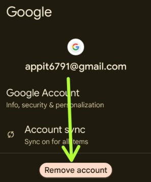 How to Remove Google Account from Phone