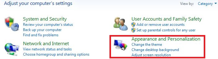 How to change desktop background Windows 7 or Windows 8