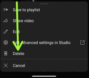 How to Delete YouTube Video