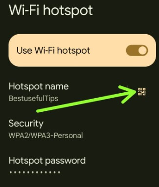 How to Share Hotspot using QR Code on Android Phone