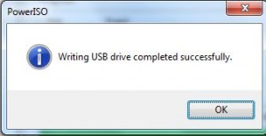 USB device successfully