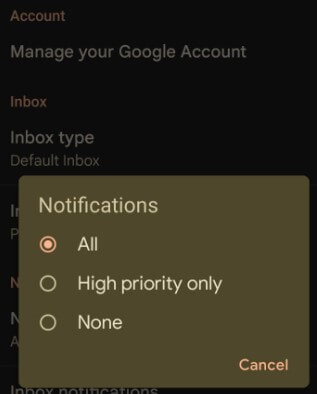How To Turn Off Gmail Notifications