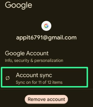 How To Turn On Gmail Sync Android