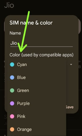 How to Change SIM Color in Android 12
