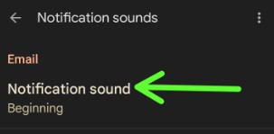Notification Sound Gmail App Android