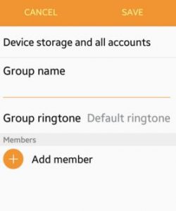 create contact group android lollipop