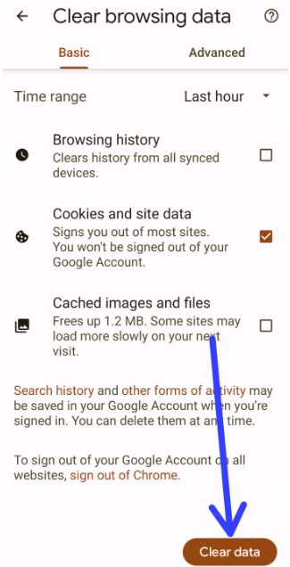 How to Block or Clear Cookies in Chrome Android