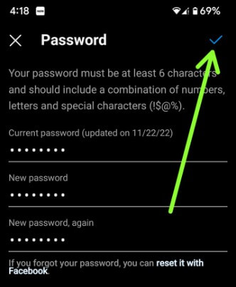 How to Change Password on Instagram Using Current Password