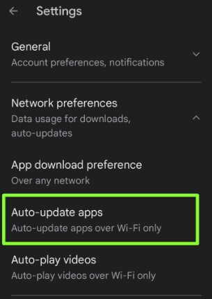 How to Manually Update Apps Android using Play Store Settings