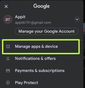 Manage app and device settings on your Android