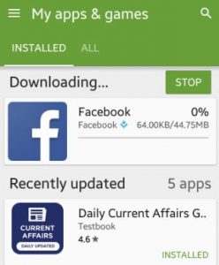 Stop updating apps android phone
