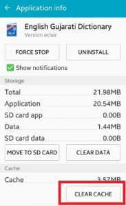 How to clear cache android phone and tablet