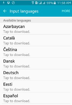 How to change whatsapp language android phone and tablet