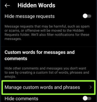 How to Hide Comments in Word Instagram Android