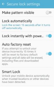 enable auto factory reset android marshmallow