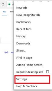 tap-on-settings-chrome-browser
