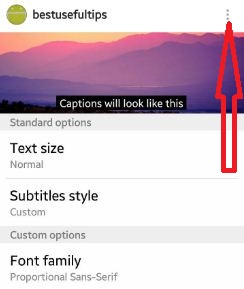 Click 3 vertical dots in Instagram Post