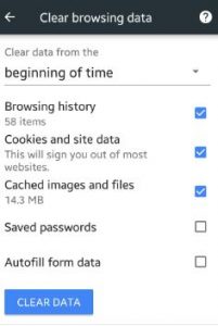 How to fix Chrome “AW, Snap” error crash on android phone