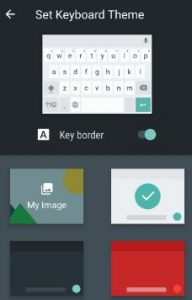 change keyboard theme android 7.0 Nougat