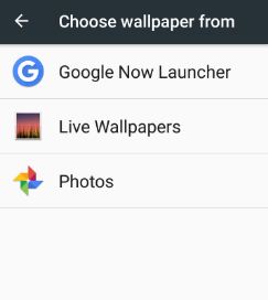 Choose wallpaper from device storage in Noguat