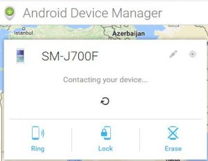 Find lost android phone using computer