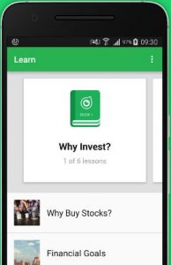 Invest in stock market app for android phone