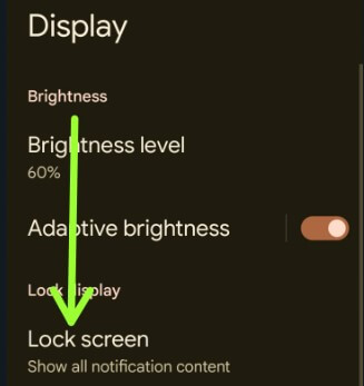 Open the Lock Screen Settings to Change the Lock Screen Message