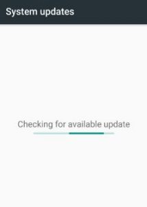 System update on android phone 7.0