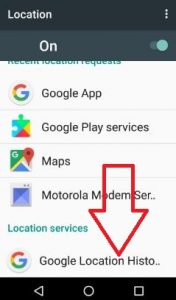 find lost phone location android