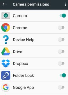manage app permissions android Nougat