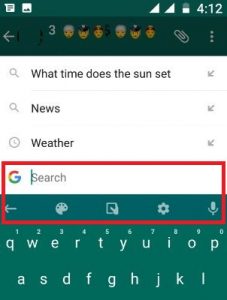 remove G button from Google keyboard
