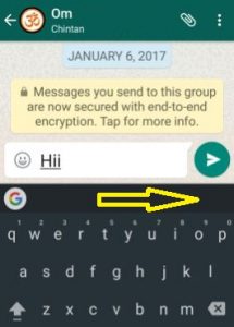 remove voice search button on android keyboard