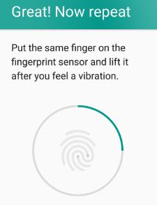 use fingerprint sensor on Moto G4 Plus