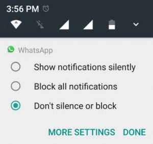 App notifications on lock screen nougat 7.0