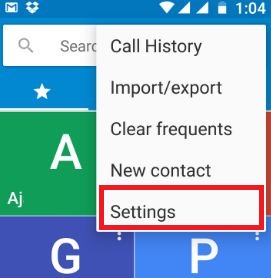Call waiting settings on android phone